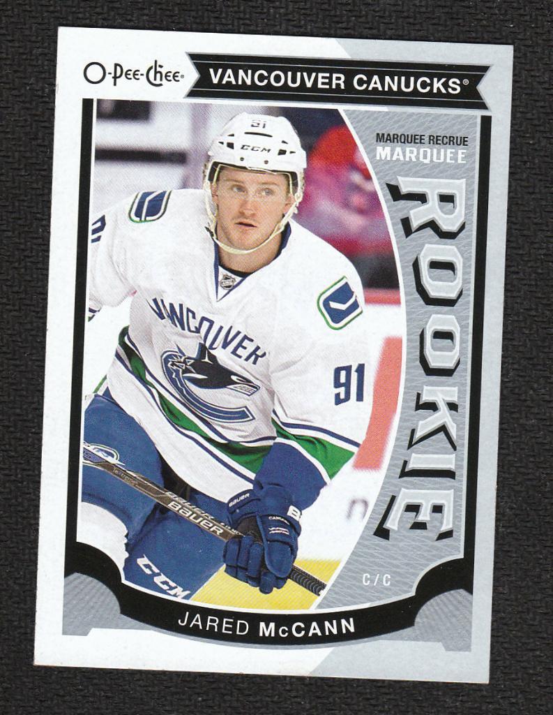 2015-16 O-Pee-Chee Update #U32 Jared McCann (NHL) Vancouver Canucks