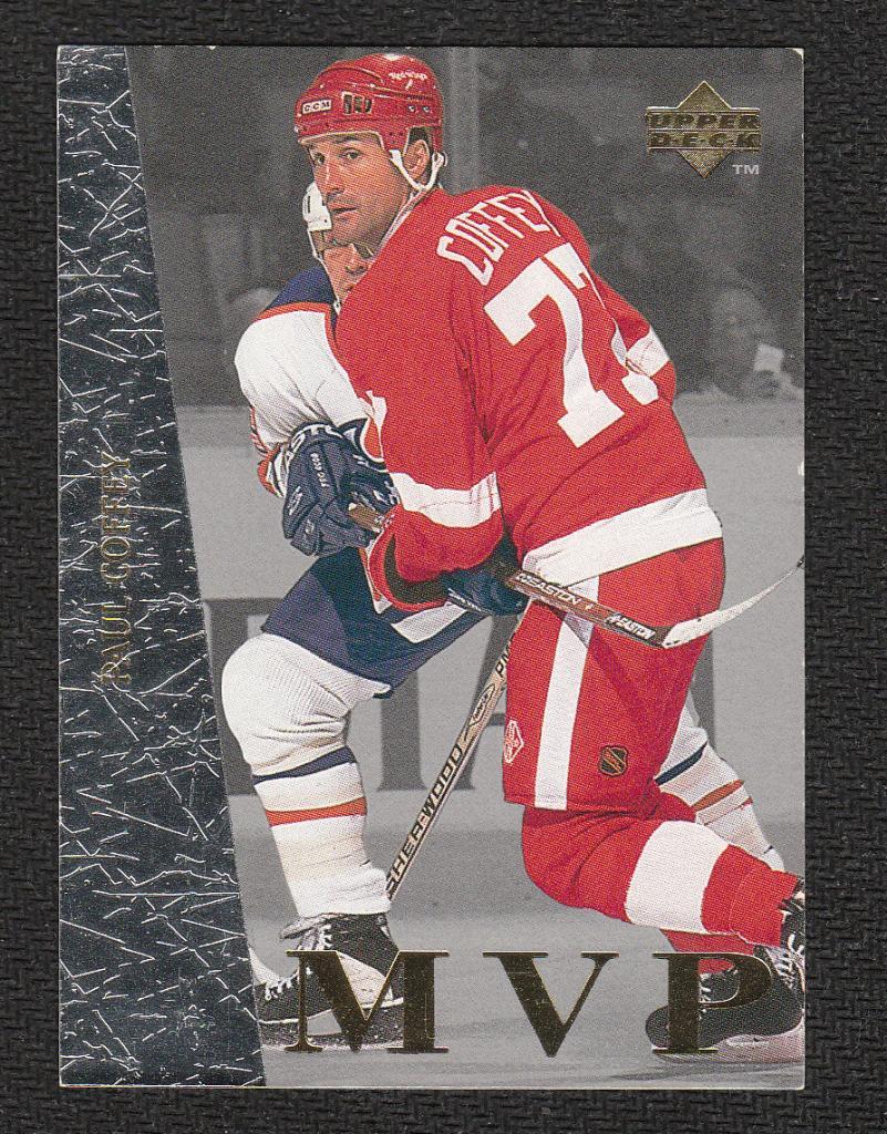 1996-97 Collector's Choice MVP #UD28 Paul Coffey (NHL) Detroit Red Wings