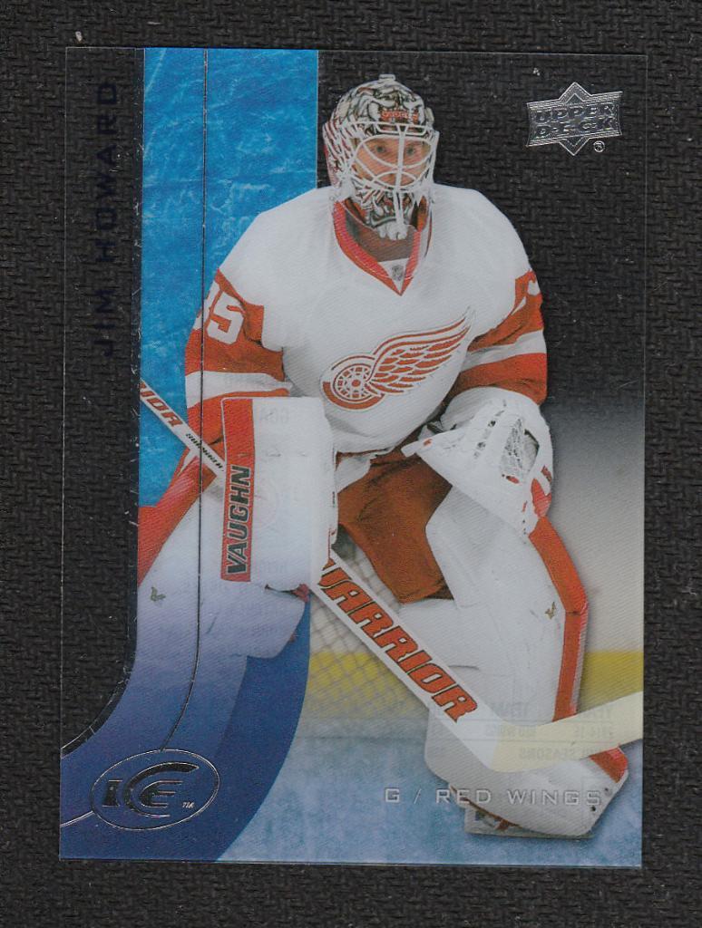 2015-16 Upper Deck Ice #59 Jim Howard (NHL) Detroit Red Wings