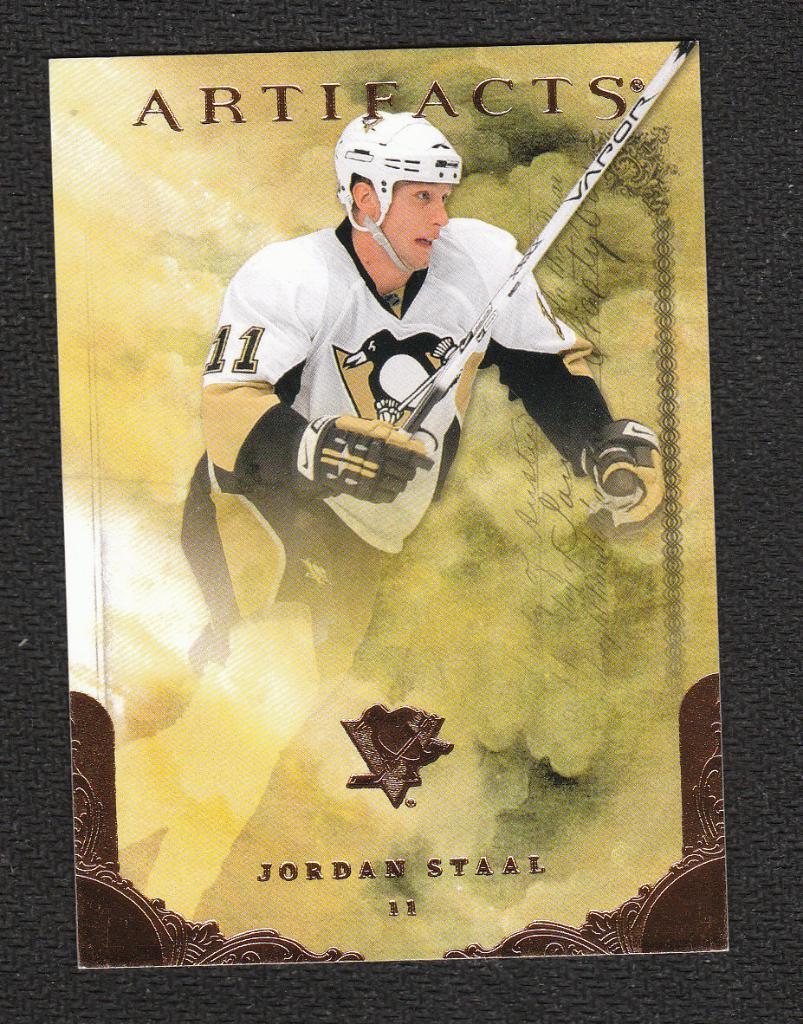 2010-11 Artifacts #81 Jordan Staal (NHL) Pittsburgh Penguins