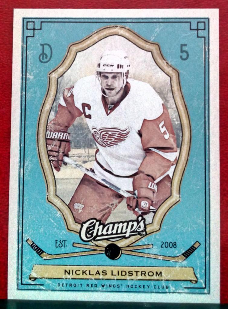 2009-10 Upper Deck Champ's #37 Nicklas Lidstrom (NHL) Detroit Red Wings