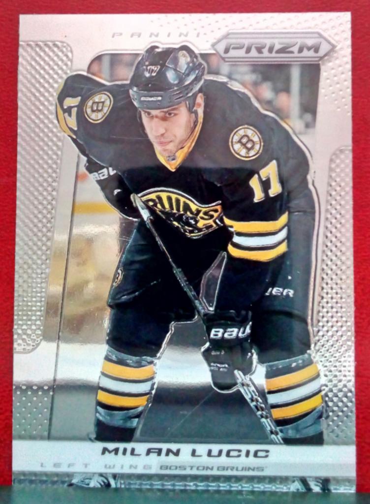 2013-14 Panini Prizm #6 Milan Lucic (NHL) Boston Bruins