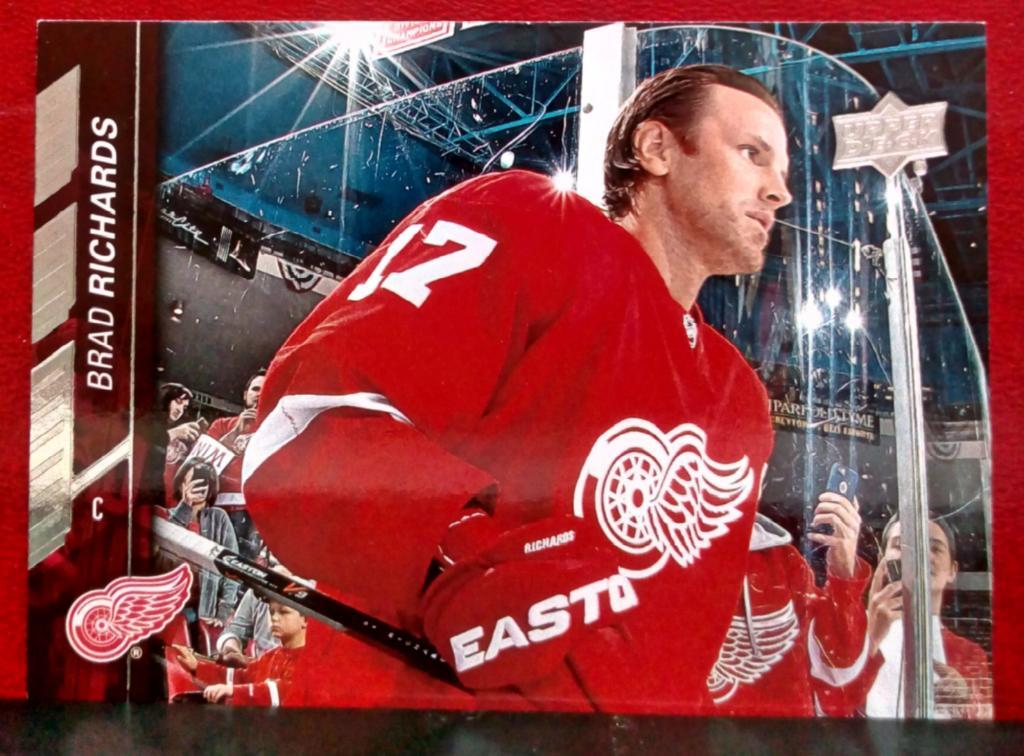 2015-16 Upper Deck #323 Brad Richards (NHL) Detroit Red Wings