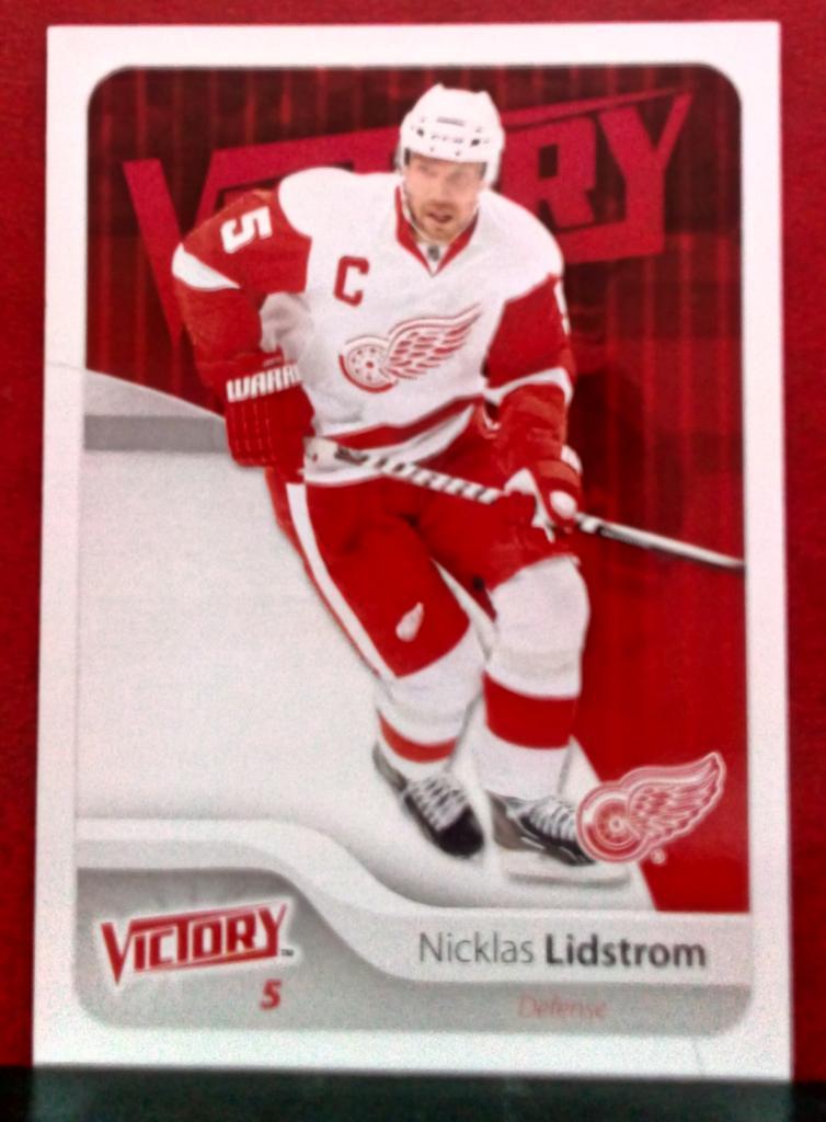 2011-12 Upper Deck Victory #69 Nicklas Lidstrom (NHL) Detroit Red Wings