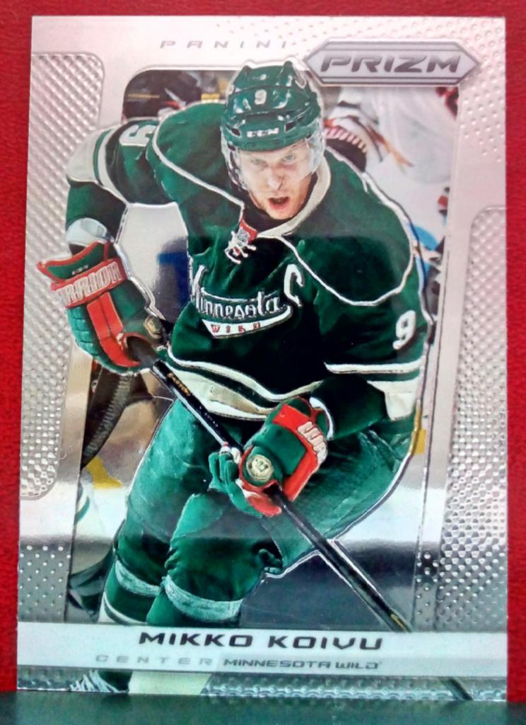 2013-14 Panini Prizm #155 Mikko Koivu (NHL) Minnesota Wild