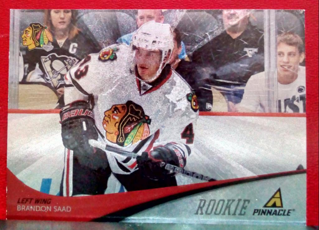 2011-12 Pinnacle #262 Brandon Saad RC (NHL) Chicago Blackhawks