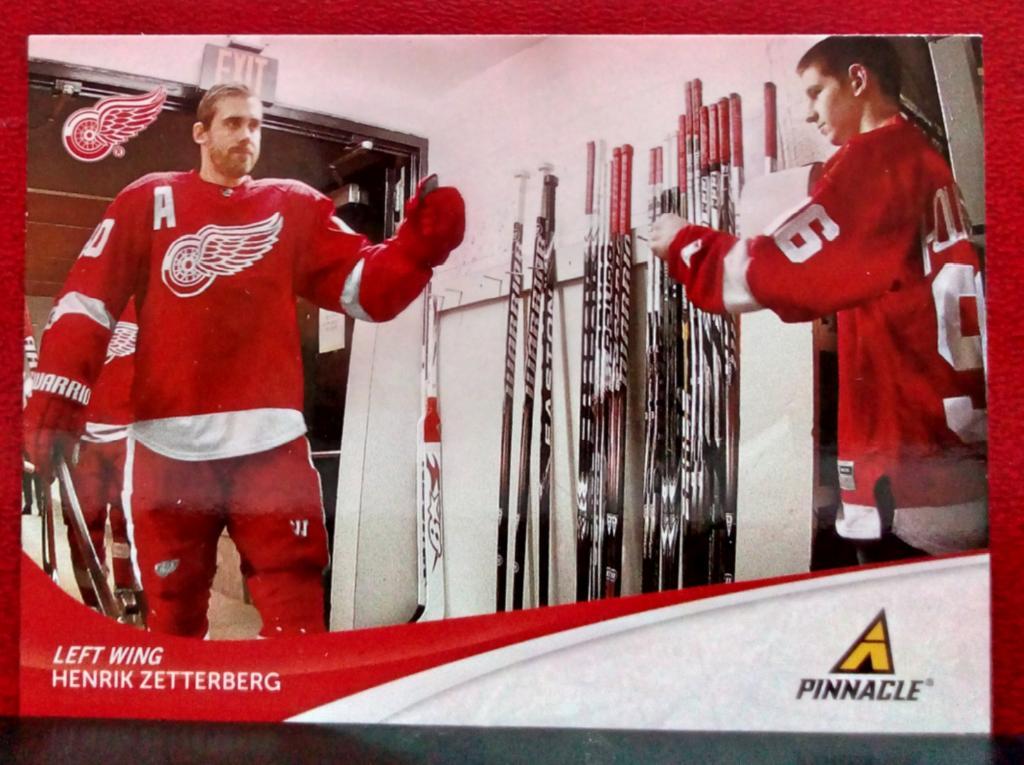 2011-12 Pinnacle #40 Henrik Zetterberg (NHL) Detroit Red Wings