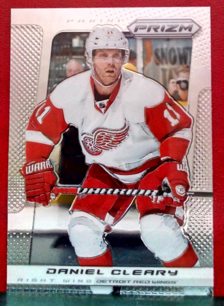 2013-14 Panini Prizm #32 Daniel Cleary (NHL) Detroit Red Wings
