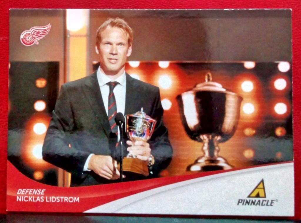 2011-12 Pinnacle #5 Nicklas Lidstrom (NHL) Detroit Red Wings