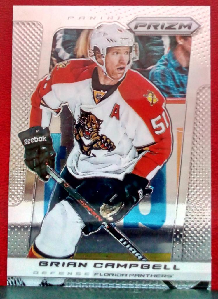 2013-14 Panini Prizm #36 Brian Campbell (NHL) Florida Panthers