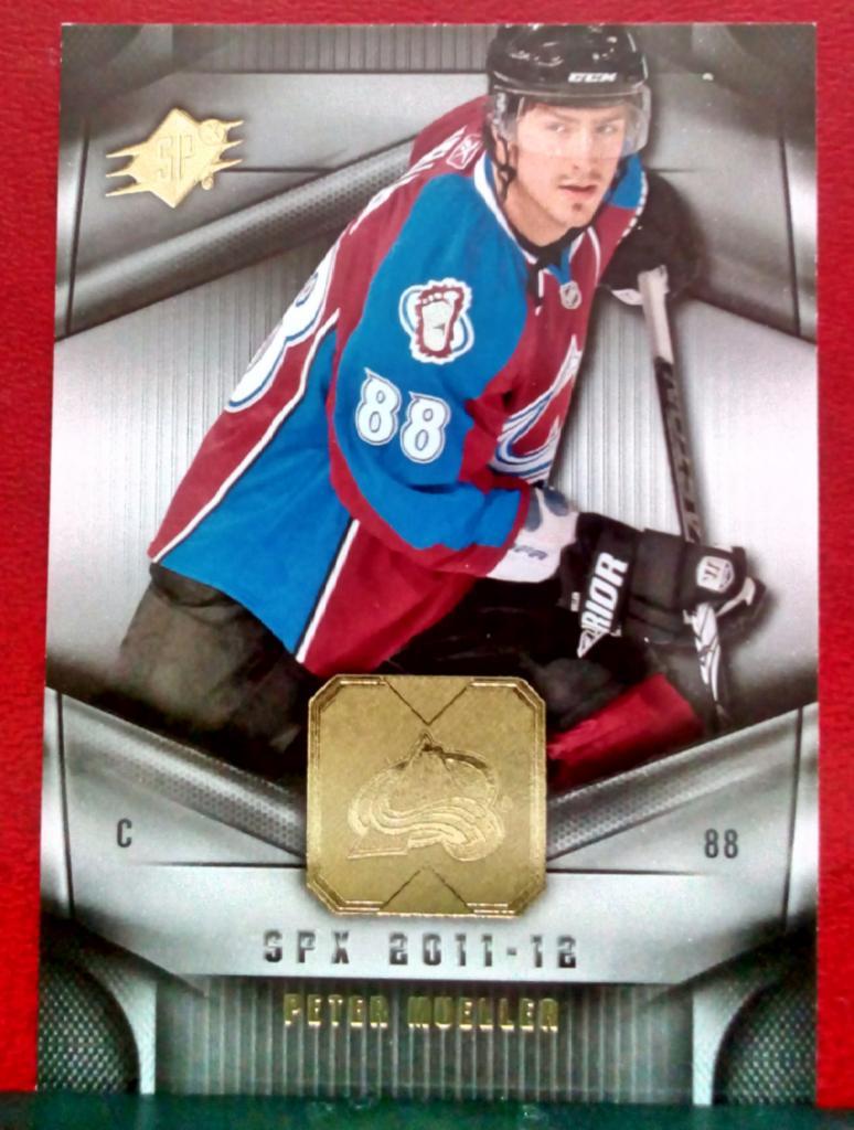 2011-12 SPx #75 Peter Mueller (NHL) Colorado Avalanche