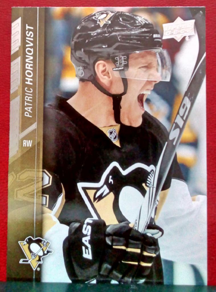 2015-16 Upper Deck #150 Patric Hornqvist (NHL) Pittsburgh Penguins