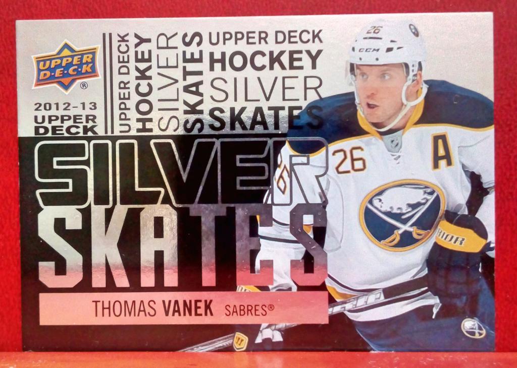 2012-13 Upper Deck Silver Skates #SS7 Thomas Vanek (NHL) Buffalo Sabres
