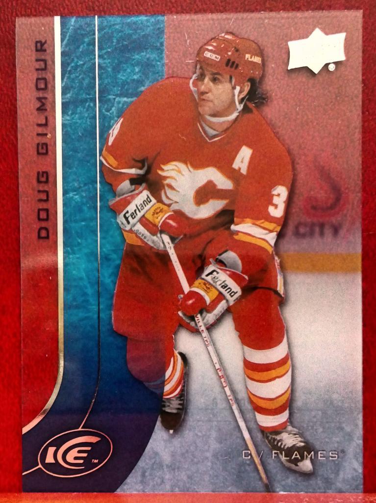 2015-16 Upper Deck Ice #98 Doug Gilmour (NHL) Calgary Flames
