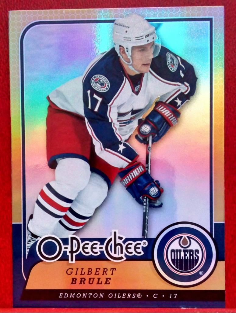 2008-09 O-Pee-Chee Gold #368 Gilbert Brule (NHL) Edmonton Oilers