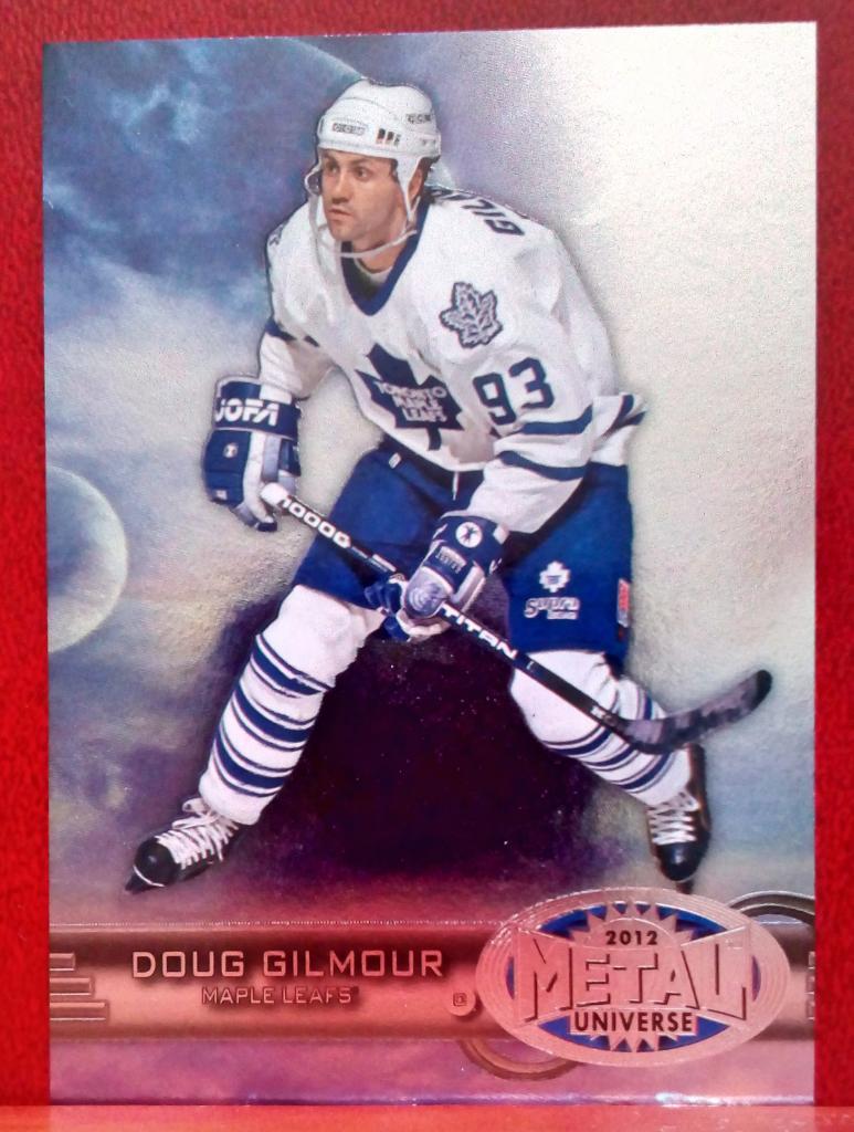2012-13 Fleer Retro Metal Universe #15 Doug Gilmour (NHL) Toronto Maple Leafs