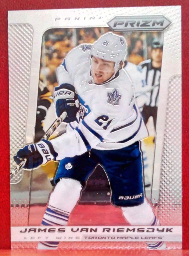 2013-14 Panini Prizm #98 James van Riemsdyk (NHL) Toronto Maple Leafs