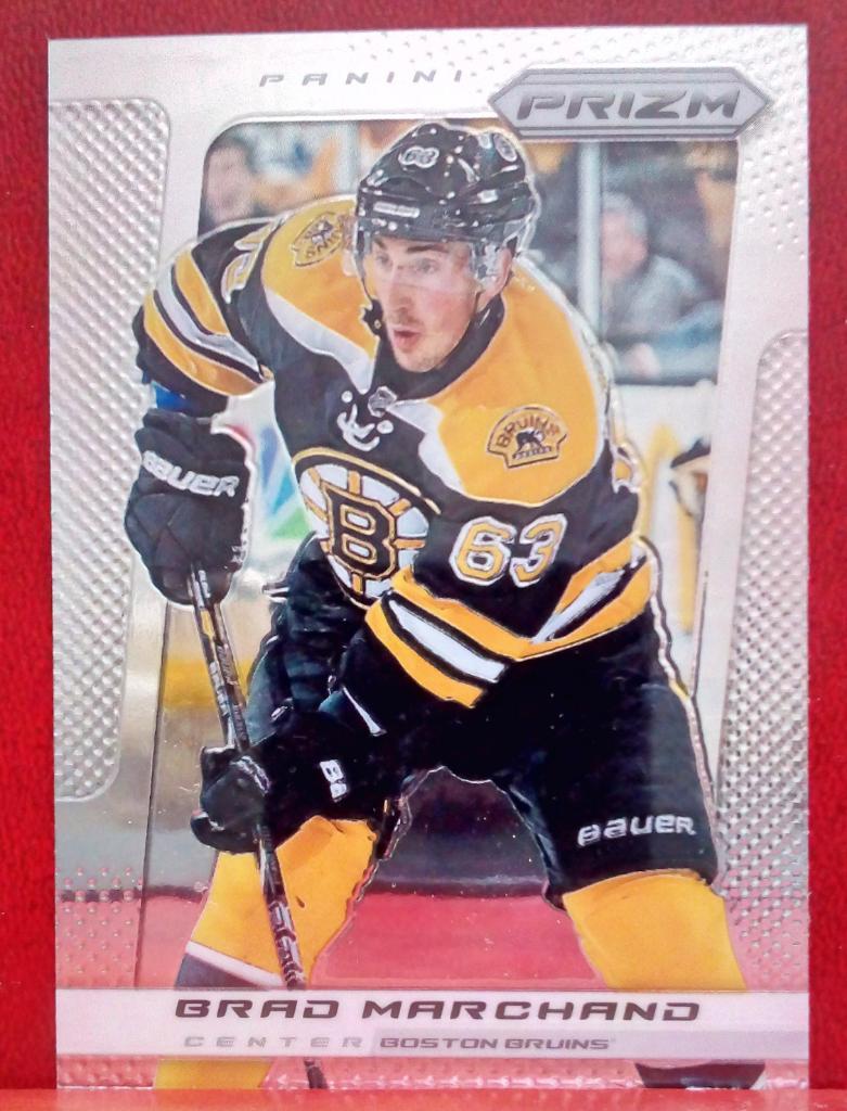 2013-14 Panini Prizm #5 Brad Marchand (NHL) Boston Bruins