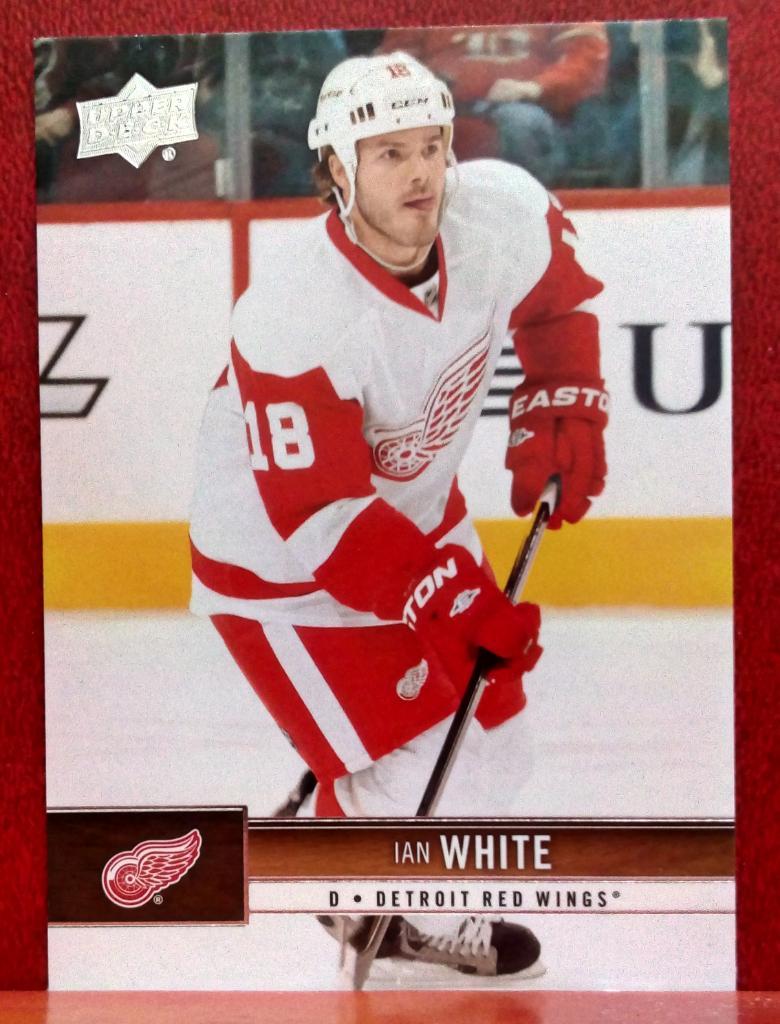 2012-13 Upper Deck #65 Ian White (NHL) Detroit Red Wings