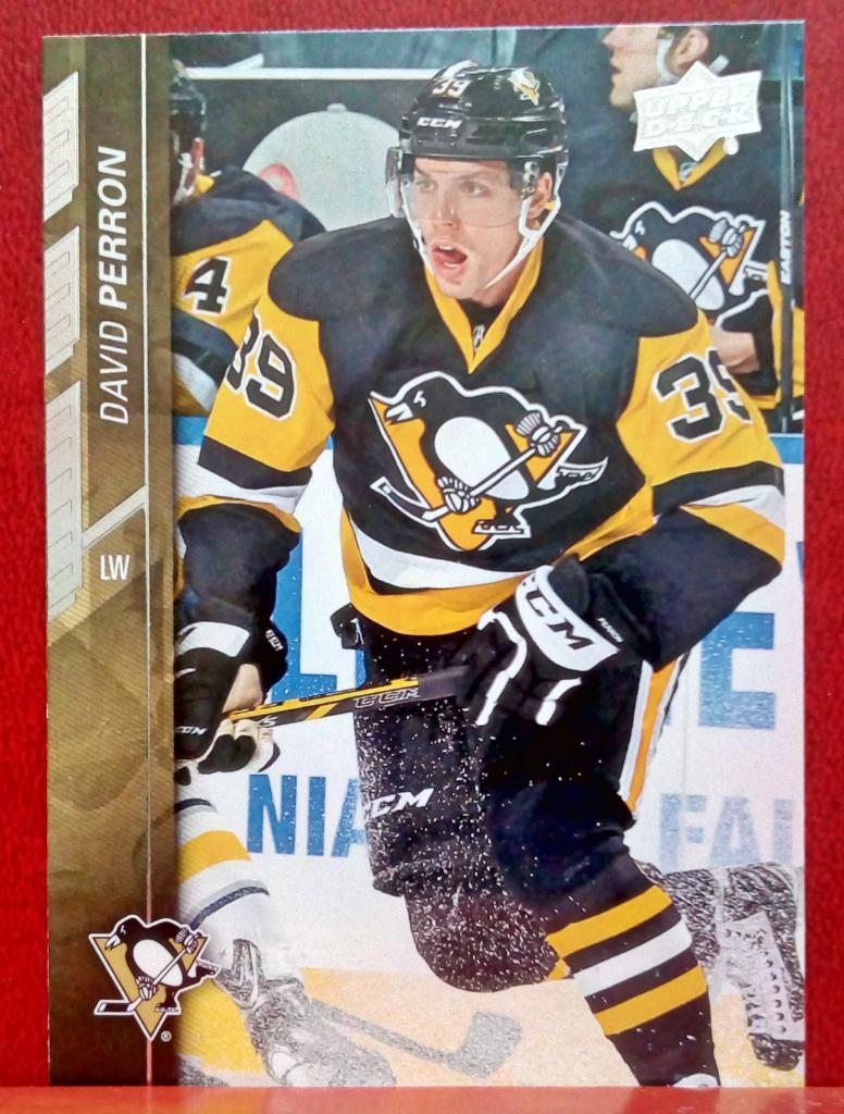 2015-16 Upper Deck #149 David Perron (NHL) Pittsburgh Penguins
