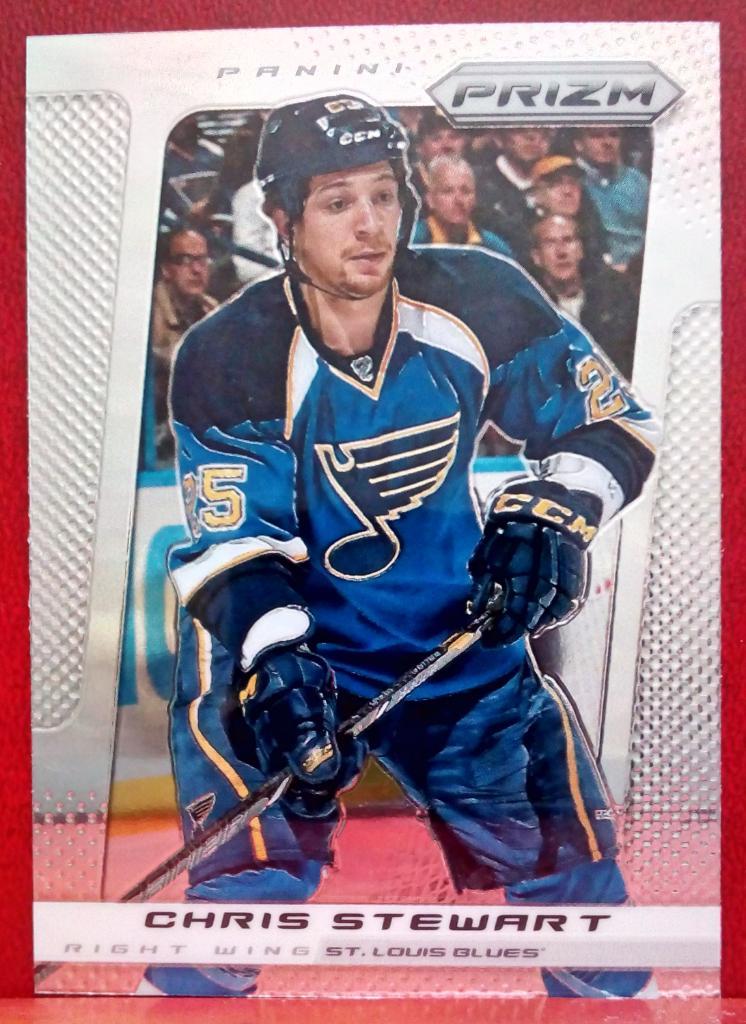 2013-14 Panini Prizm #185 Chris Stewart (NHL) StLouis Blues