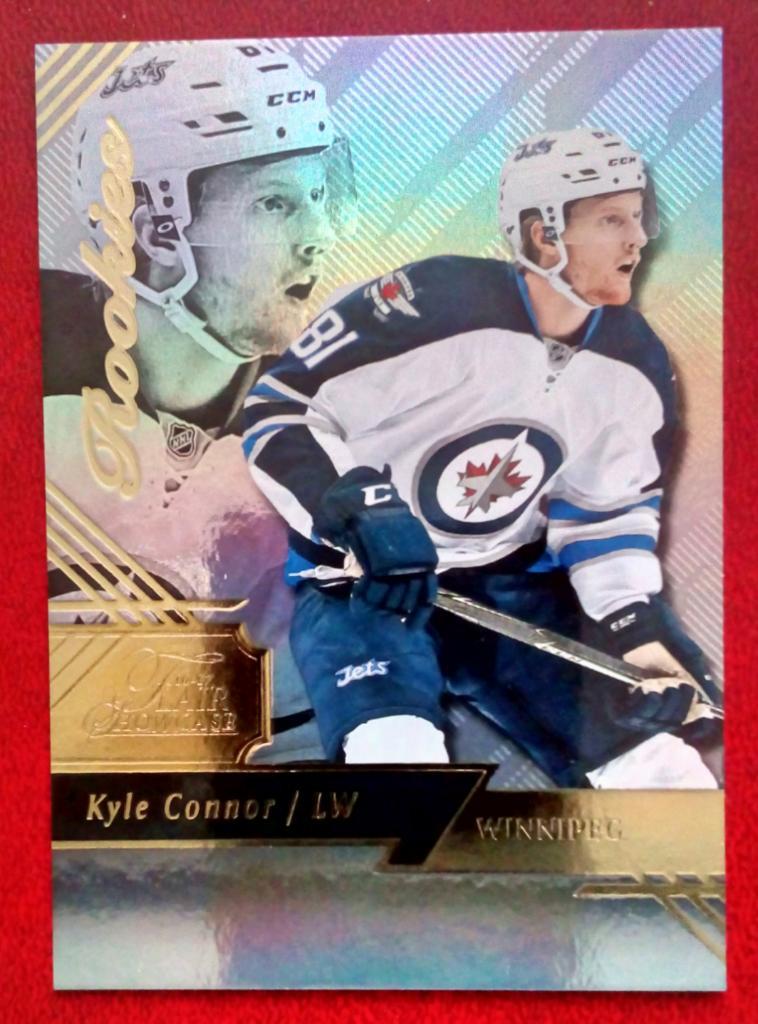 2016-17 Fleer Showcase Flair #22 Kyle Connor R0 (NHL)