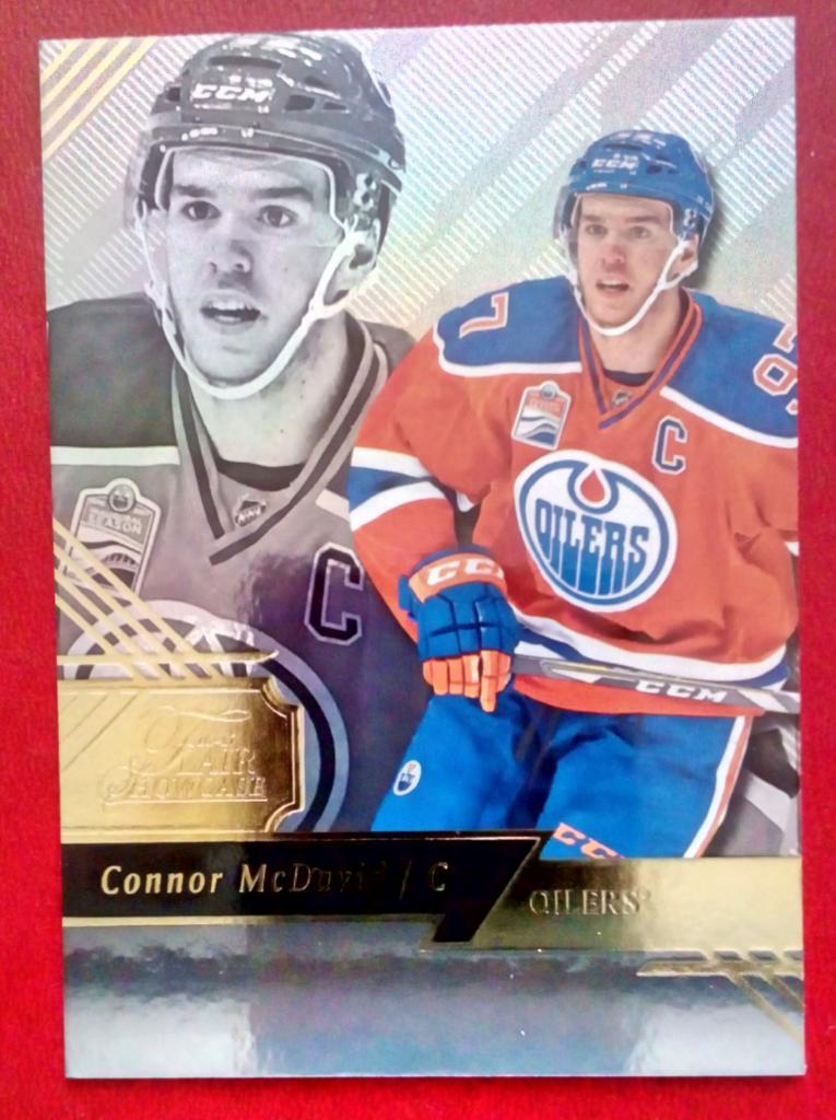 2016-17 Fleer Showcase Flair #11 Connor McDavid R1 (NHL) Edmonton Oilers