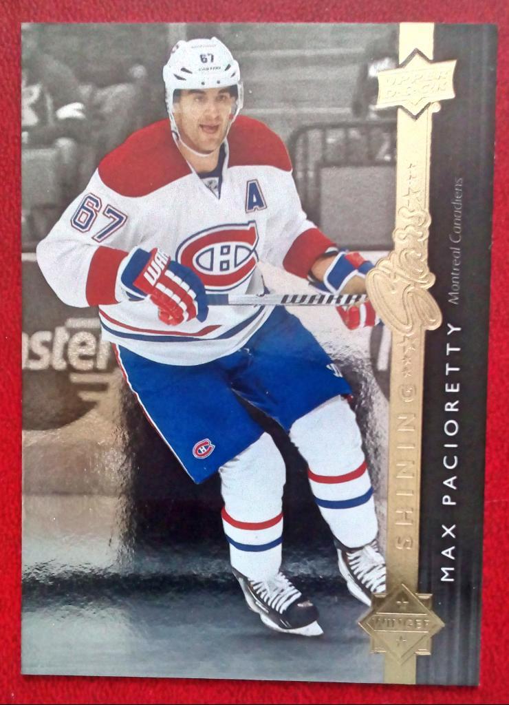 2014-15 Upper Deck Shining Stars #SS37 Max Pacioretty (NHL) Montreal Canadiens