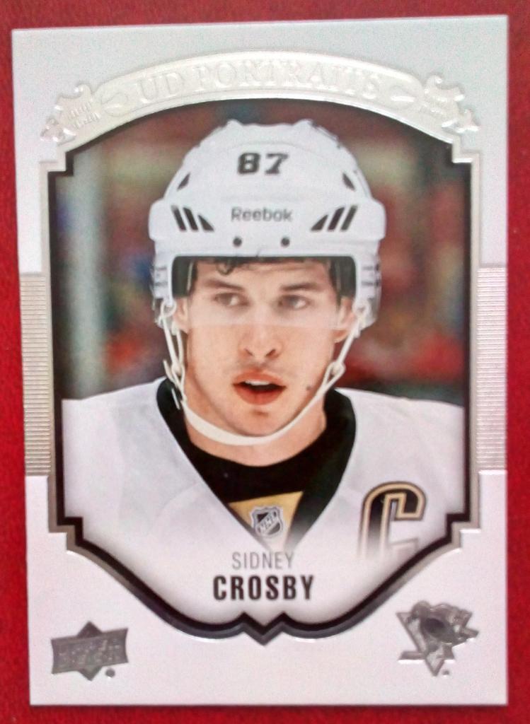 2015-16 Upper Deck UD Portraits #P25 Sidney Crosby (NHL) Pittsburgh Penguins