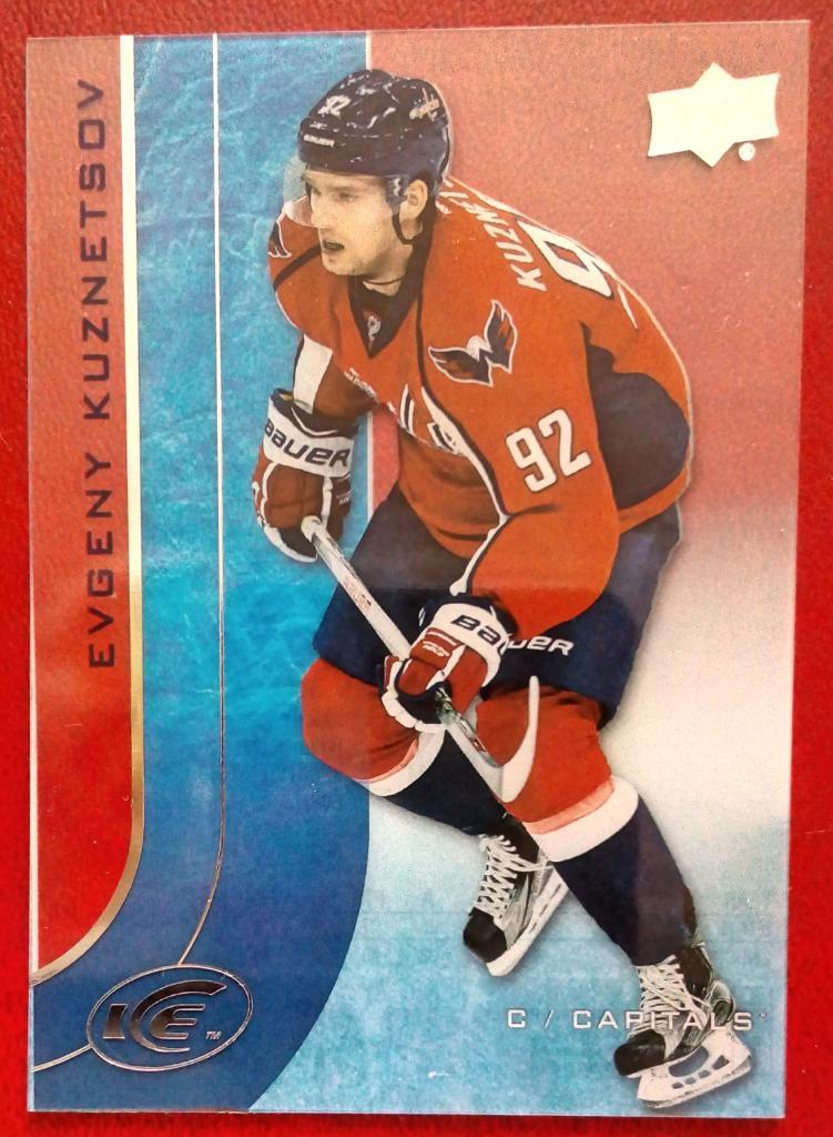 2015-16 Upper Deck Ice #66 Evgeny Kuznetsov (NHL) Washington Capitals