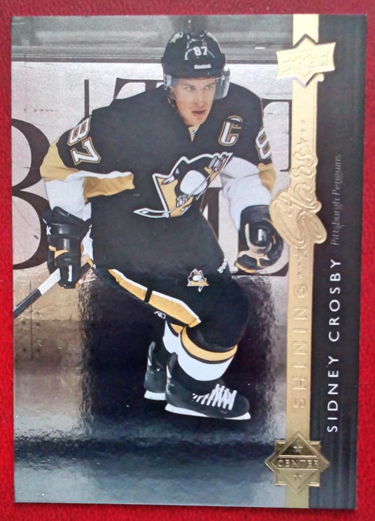 2014-15 Upper Deck Shining Stars #SS28 Sidney Crosby (NHL) Pittsburgh Penguins