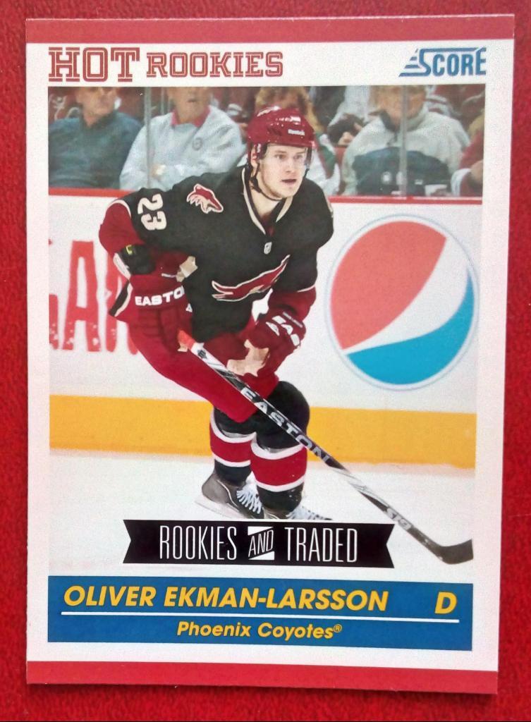 2010-11 Score #639 Oliver Ekman-Larsson RC (NHL) Phoenix Coyotes