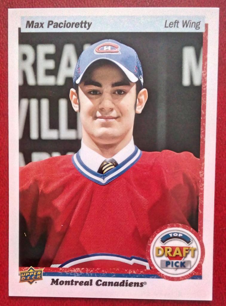 2016-17 Upper Deck Draft #DRAFT23 Max Pacioretty (NHL) Montreal Canadiens