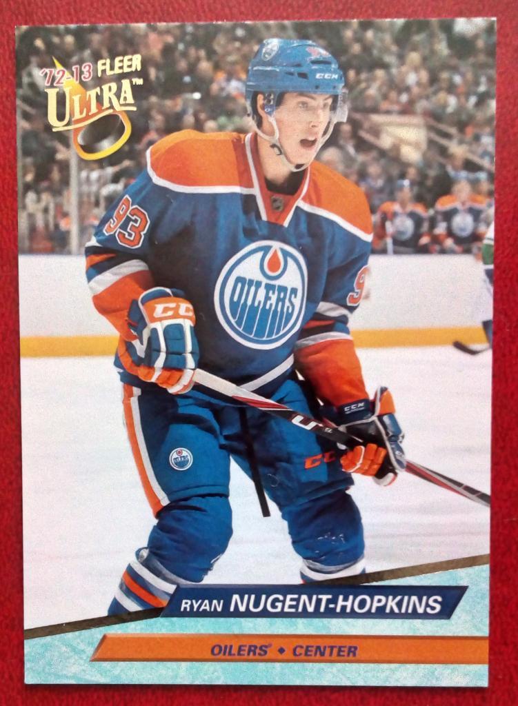 2012-13 Fleer Retro 1992-93 Ultra #9210 Ryan Nugent-Hopkins (NHL) Edmonton Oiler