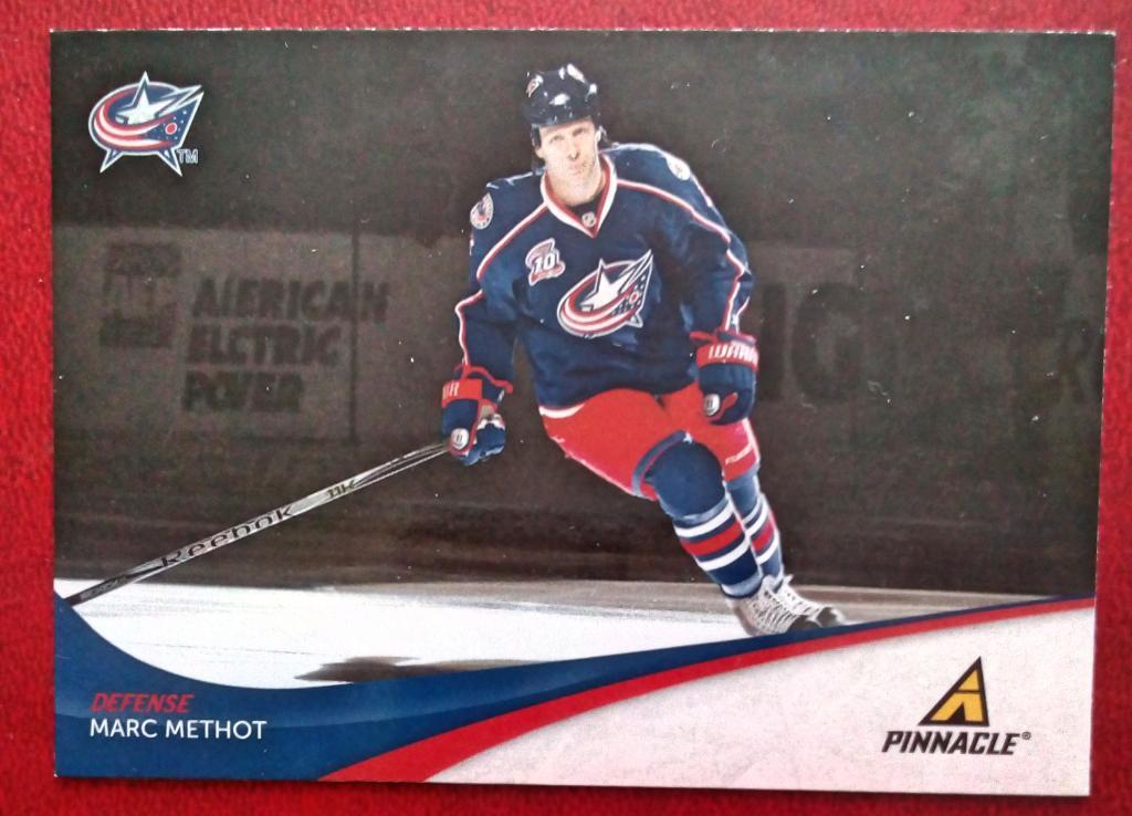 2011-12 Pinnacle #103 Marc Methot (NHL) Columbus Blue Jackets