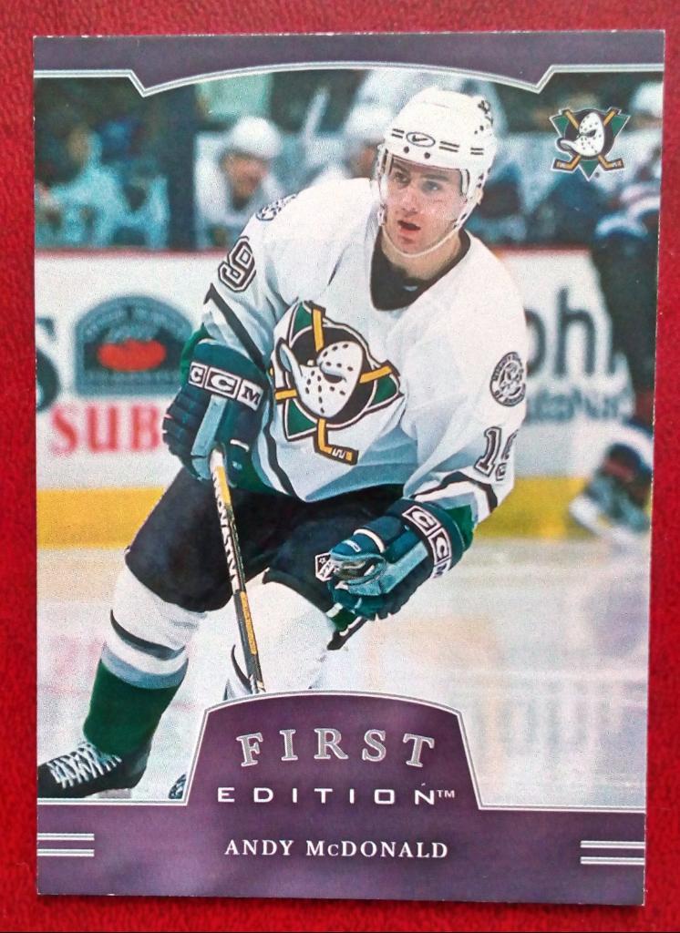 2002-03 BAP First Edition #207 Andy McDonald (NHL) Anaheim Ducks