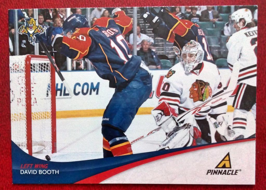 2011-12 Pinnacle #186 David Booth (NHL) Florida Panthers
