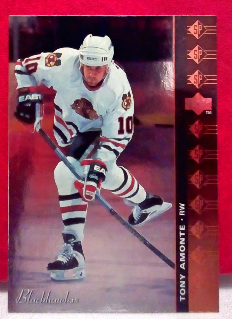 1994-95 Upper Deck SP Inserts #SP105 Tony Amonte (NHL) Chicago Blackhawks
