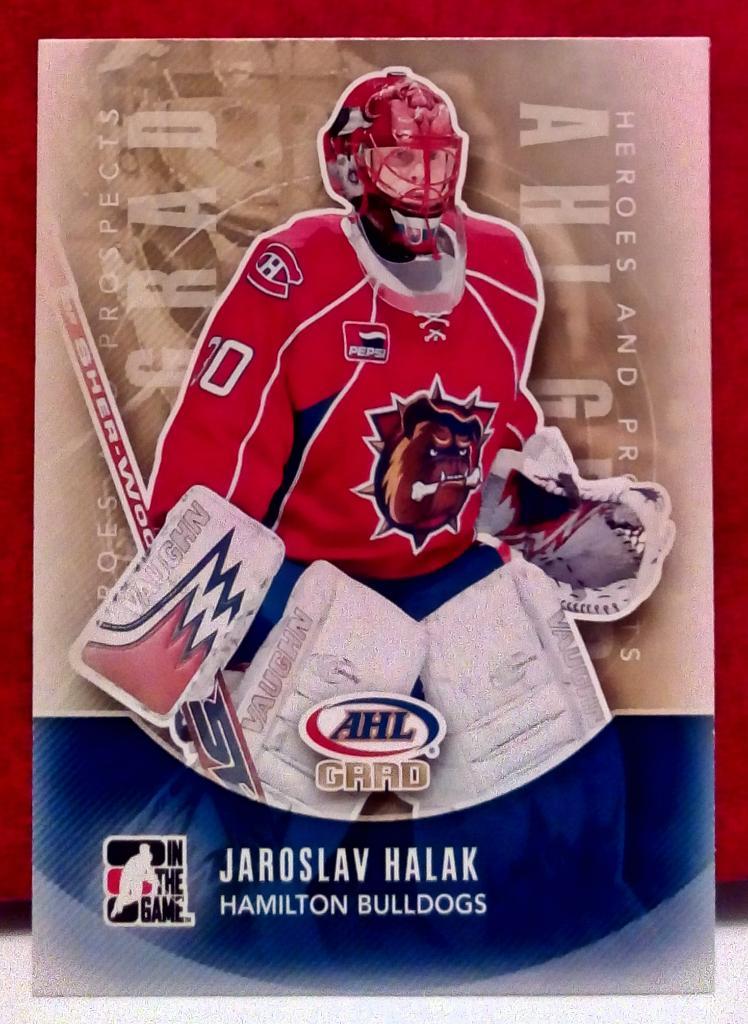 2011-12 ITG Heroes and Prospects #160 Jaroslav Halak AG (NHL)
