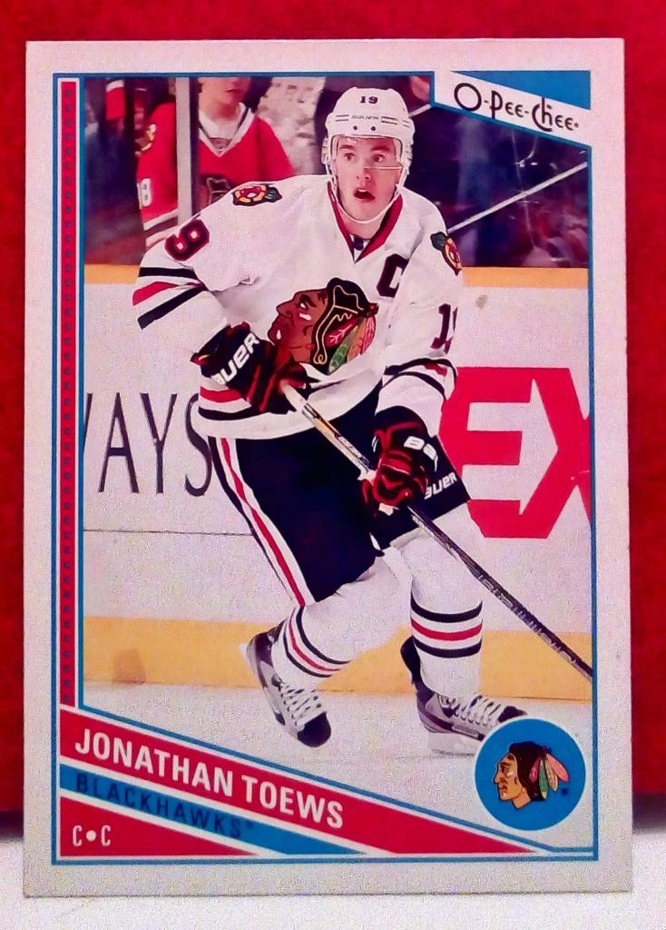 2013-14 O-Pee-Chee #49 Jonathan Toews (NHL) Chicago Blackhawks