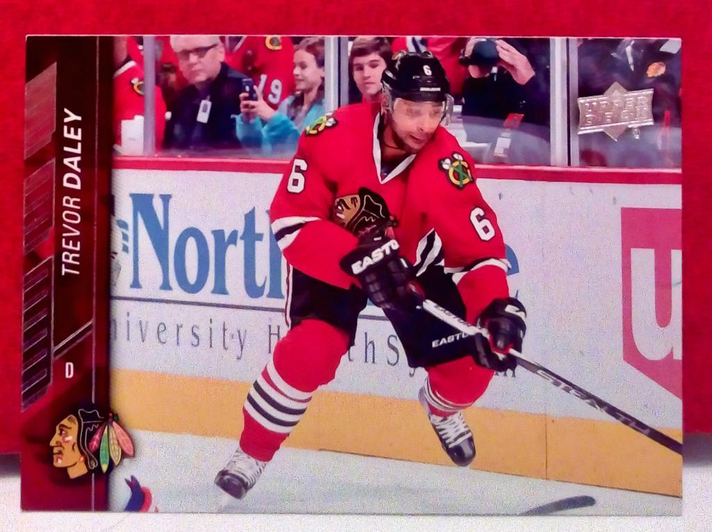 2015-16 Upper Deck #294 Trevor Daley (NHL) Chicago Blackhawks