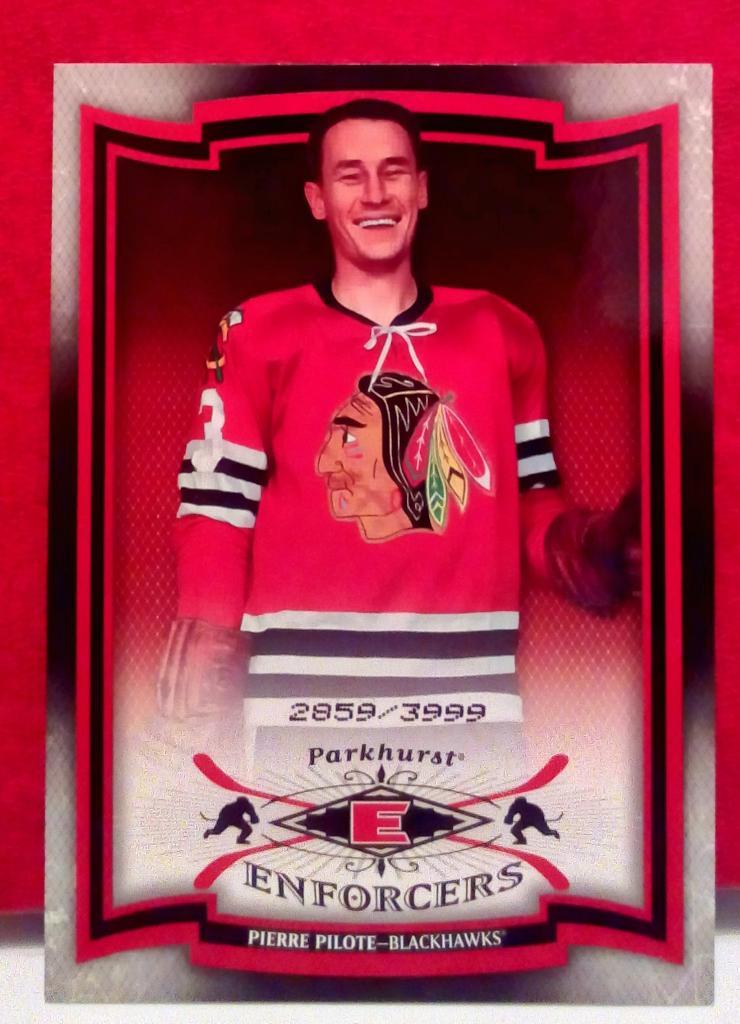 2006-07 Parkhurst #242 Pierre Pilote 2859/3999 (NHL) Chicago Blackhawks