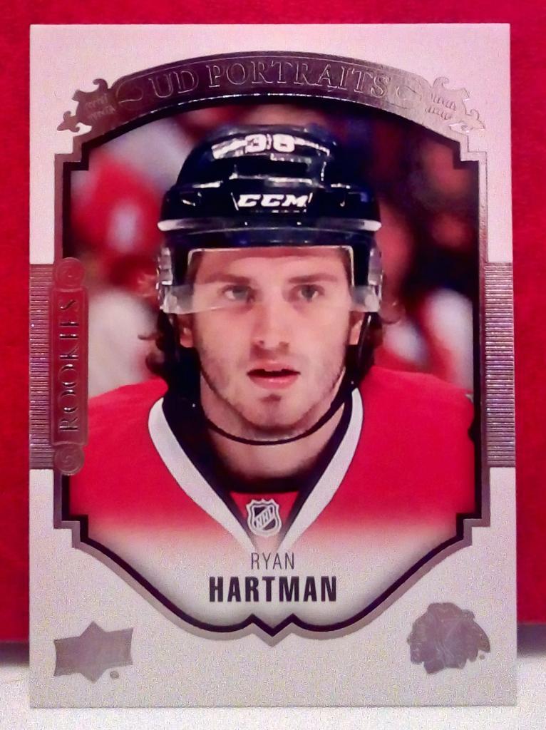 2015-16 Upper Deck UD Portraits #P59 Ryan Hartman (NHL) Chicago Blackhawks