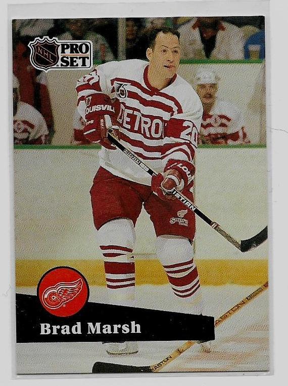 1991-92 Pro Set #378 Brad Marsh
