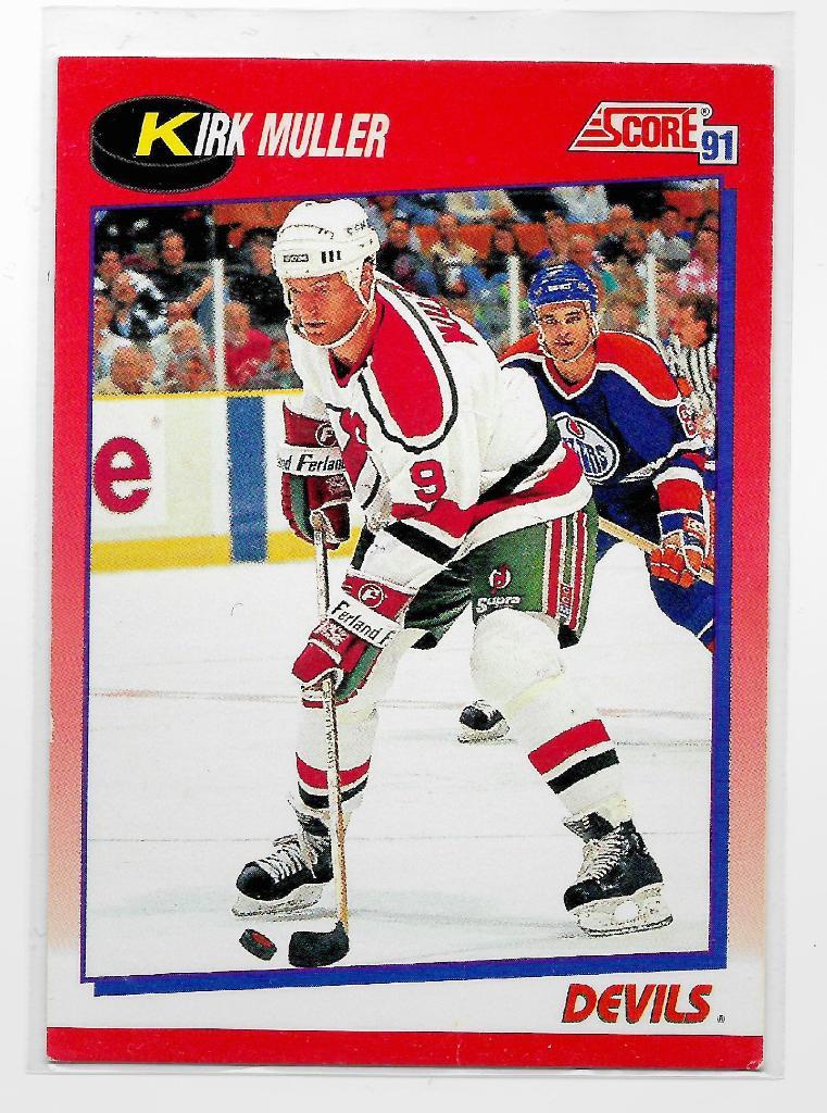 1991-92 Score #110 Kirk Muller