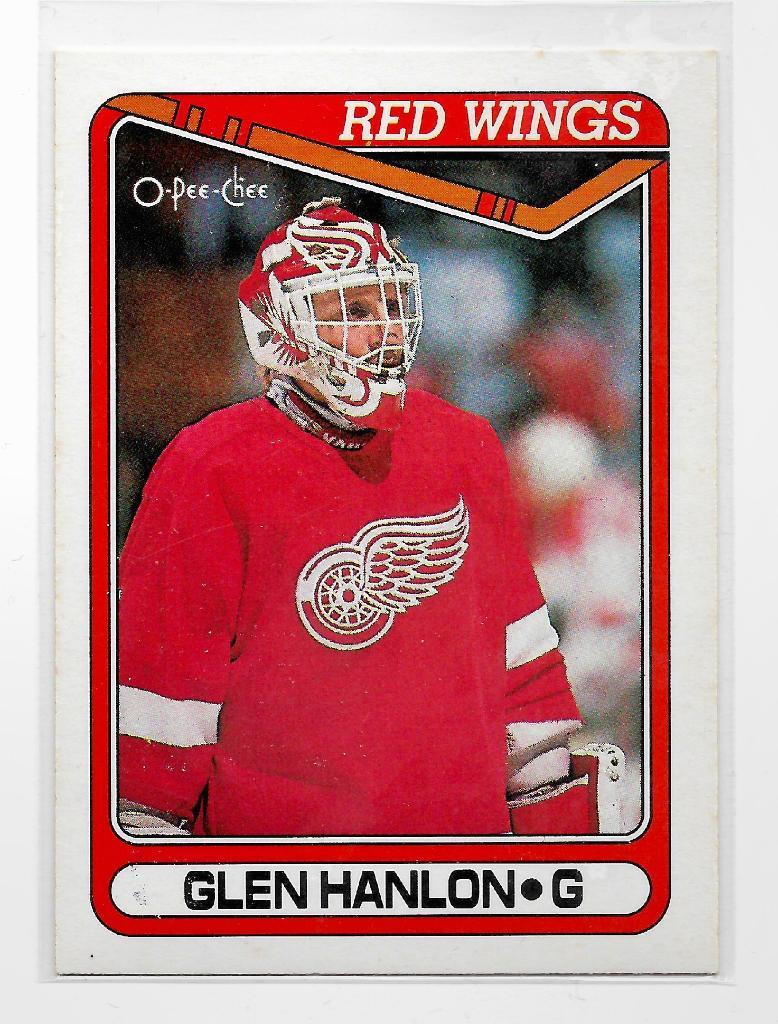 1990-91 O-Pee-Chee #266 Glen Hanlon