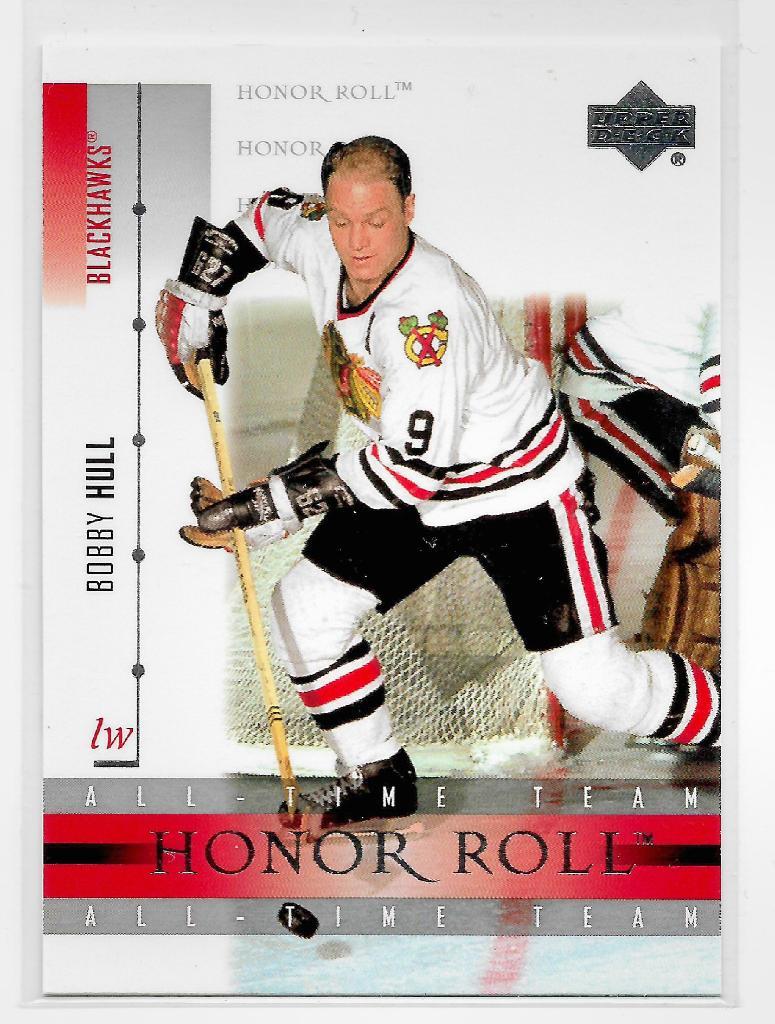 2001-02 Upper Deck Honor Roll #1 Bobby Hull
