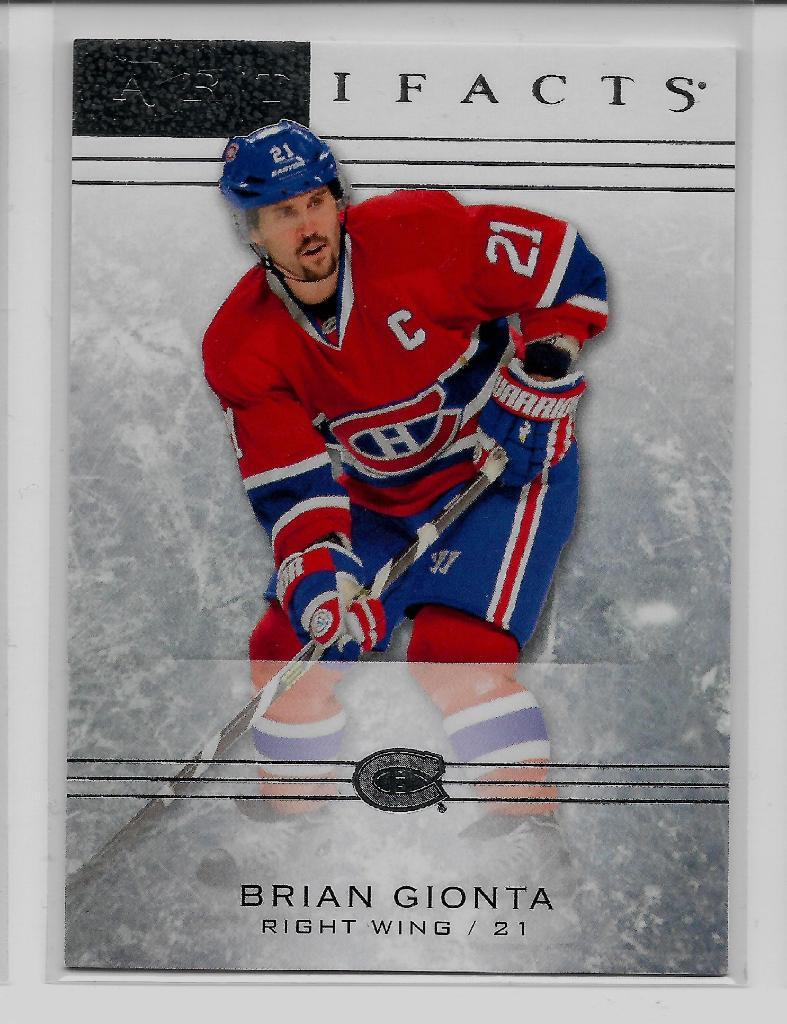 2014-15 Artifacts #93 Brian Gionta