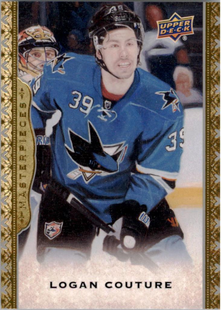 2014-15 UD Masterpieces #57 Logan Couture