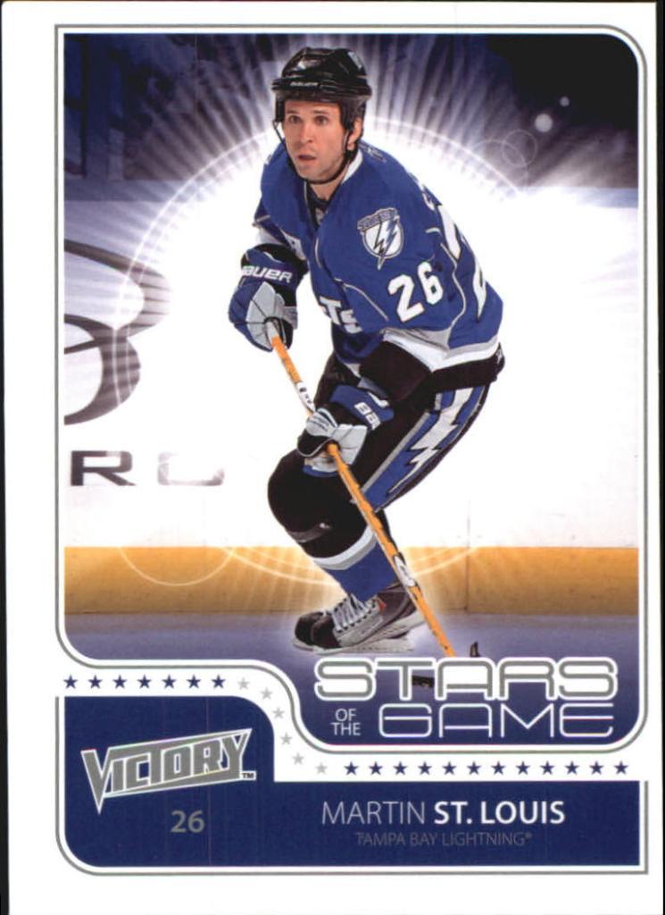 2011-12 Upper Deck Victory Stars of the Game #SOGMS Martin St. Louis